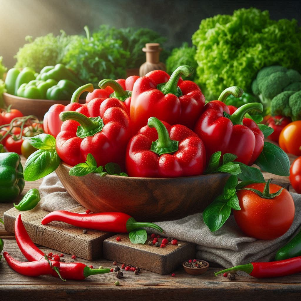 immune system red peppers