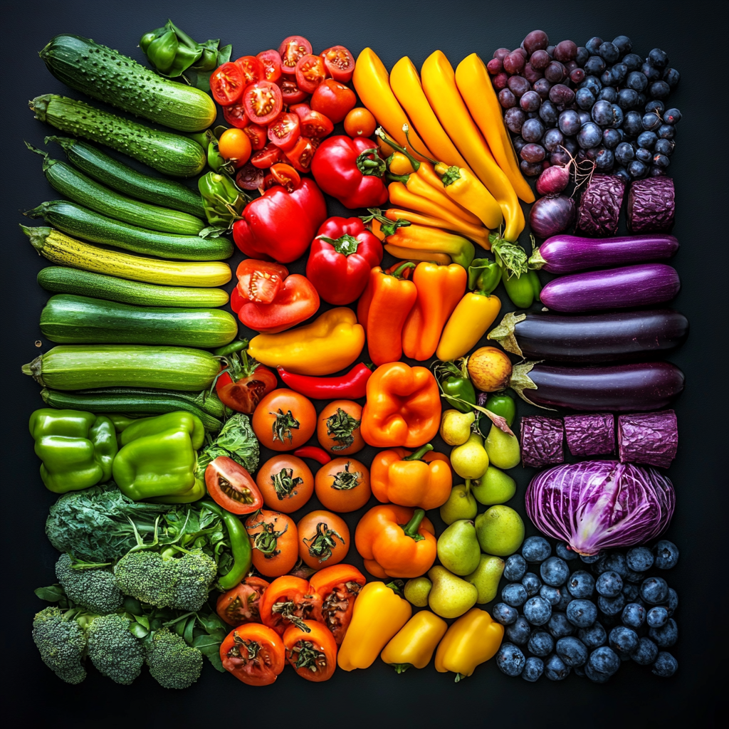fruit rainbow